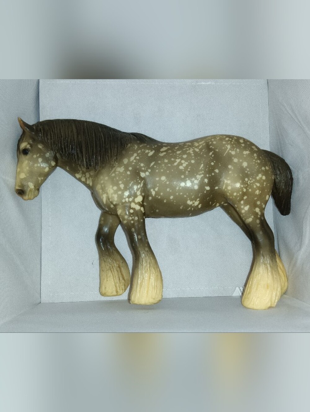 Speckled Brown and Cream Horse  by Breyer